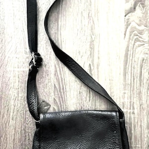 90s coach leather flap crossbody 4929 usa authentic vtg rare buttons see pic blk