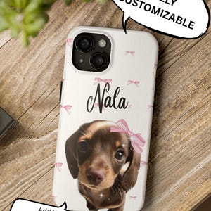 Custom Pet Photo Phone Case • Personalized Pet Case for Iphone or Samsung