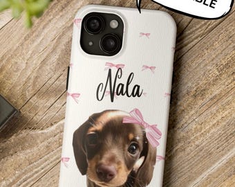 • Personalisierte Haustier Foto Handyhülle • Personalisierte Haustier Handyhülle für Iphone oder Samsung