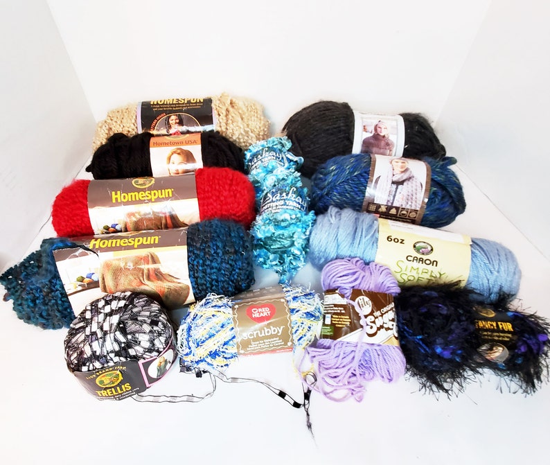 Sashay Barnat Caron Red Heart Yarn Lot Lion Brand