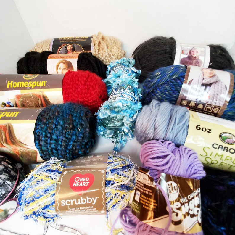 Sashay Barnat Caron Red Heart Yarn Lot Lion Brand