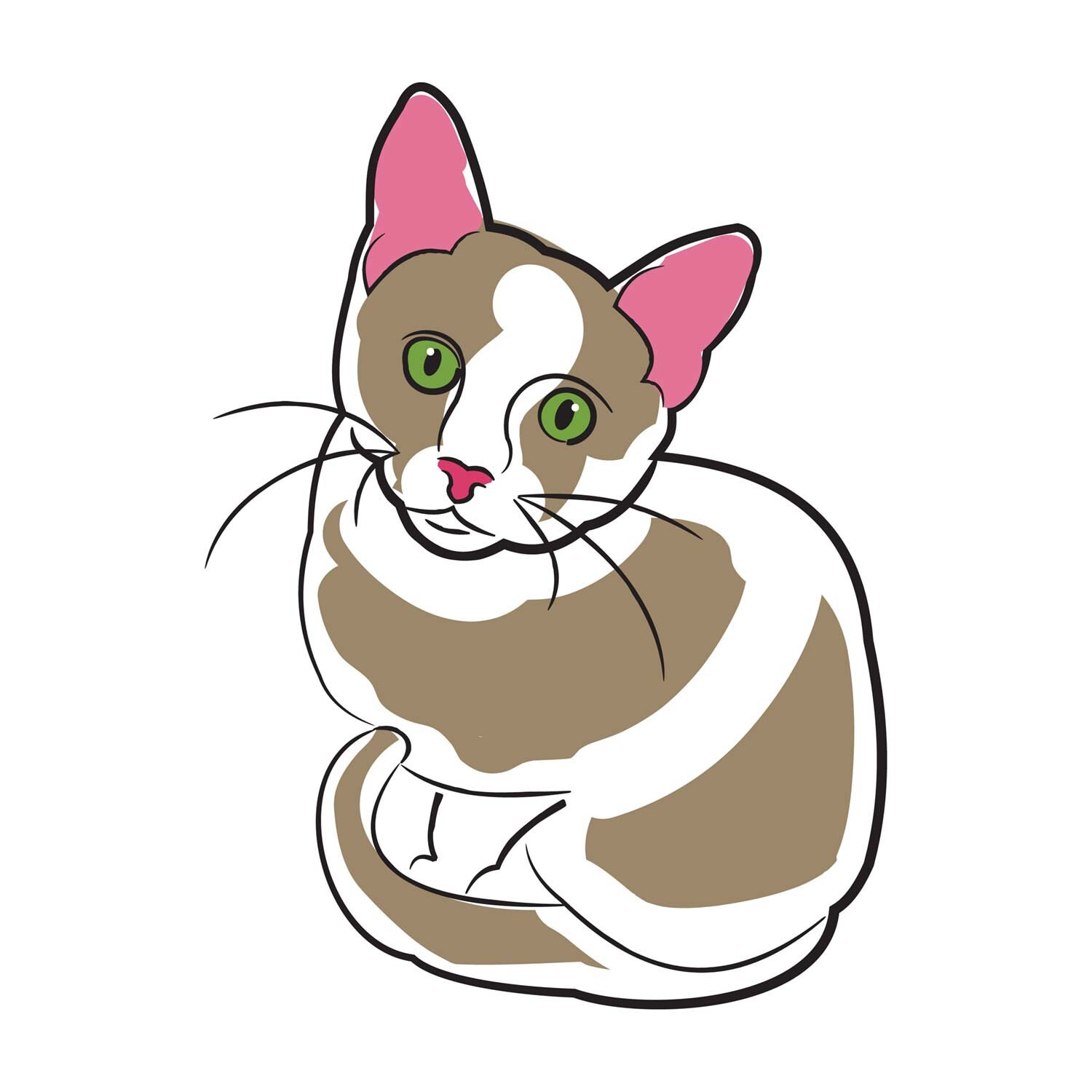 Printable CAT CLIP Art Digital Clipart Kitty Art - Etsy