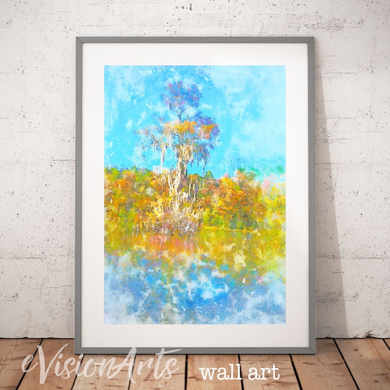 Printable AUTUMN WALL ART 18 x 24, Digital Download, EvisionArts image 2