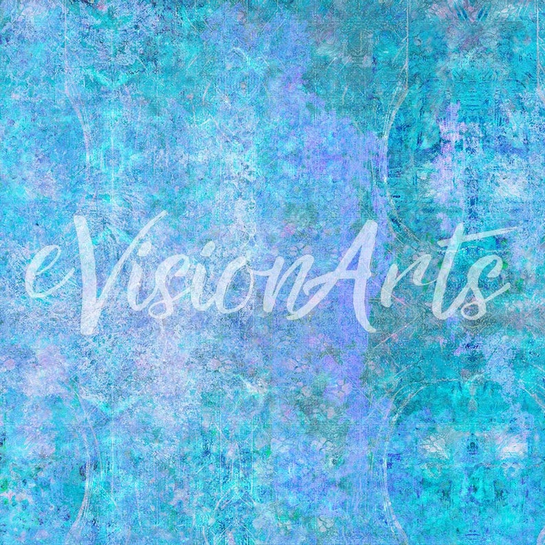 Printable WATERCOLOR SCRAPBOOK PAPER Digital Download Etsy