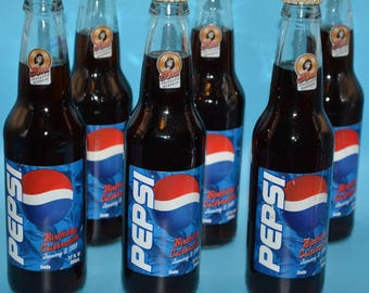 Pepsi Elvis Presley Memphis Restaurant Birthday 1999 / 6 Botellas Sin Abrir