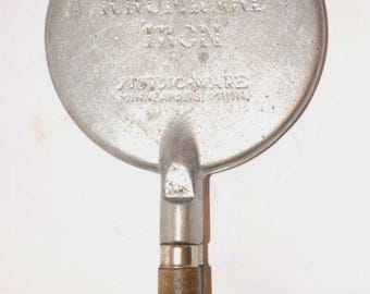 Vintage escandinavo Krumkake hierro nórdico Ware Rosette Pizzelle EE.UU.