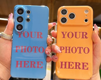Customized Picture Photo Image Anime Case for iPhone 17 16 15 14 13 12 Pro Max Samsung S26 S25 FE S23 S24 Ultra Google Pixel 7 8 9 10 Cases