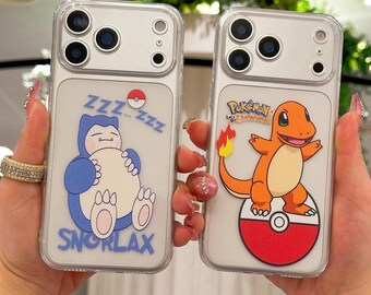 Cute Anime Cartoon Phone Case for iPhone 17 16 15 14 13 12 11 Pro Max Samsung S25 S24 FE S21 S22 S23 Plus S26 Ultra Google Pixel 9 10 Cases