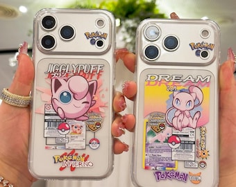 Kawaii Anime Clear Phone Case for iPhone 17 16 15 14 13 12 11 Pro Max Samsung S25 S23 FE S21 S22 S24 Plus S26 Ultra Google Pixel 9 10 Cases