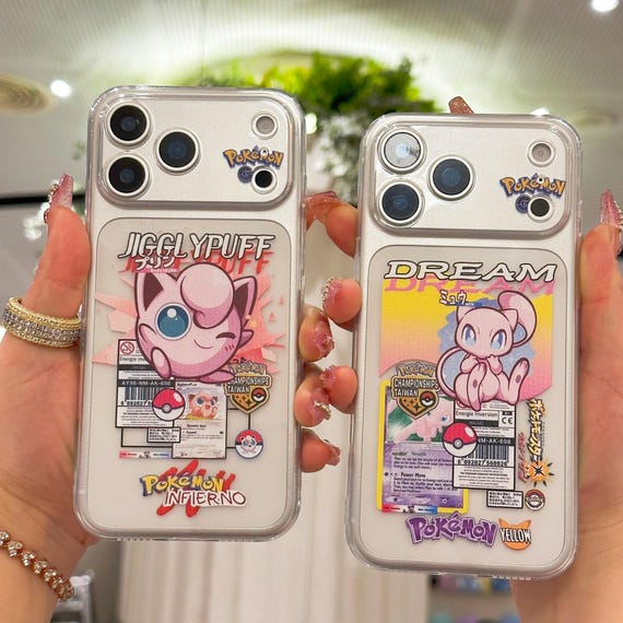 Kawaii Anime Clear Phone Case for iPhone 17 16 15 14 13 12 11 Pro Max Samsung S25 S23 FE S21 S22 S24 Plus S26 Ultra Google Pixel 9 10 Cases