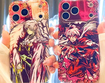Cute Anime Phone Case for iPhone 17 16 15 14 13 12 11 Pro Max Samsung S26 S24 FE S21 S22 S23 Plus S25 Ultra A56 Google Pixel 7 8 9 10 Cases