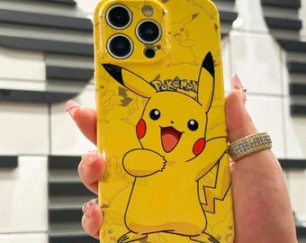 Kawaii Anime Cartoon Phone Case for iPhone 16 15 14 13 12 11 Pro Max Samsung S24 S23 FE S21 S22 Plus S25 Ultra A26 Google Pixel 7 8 9 Cases