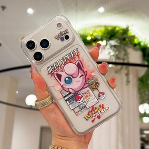 Kawaii Anime Clear Phone Case for iPhone 17 16 15 14 13 12 11 Pro Max Samsung S25 S23 FE S21 S22 S24 Plus S26 Ultra Google Pixel 9 10 Cases image 8