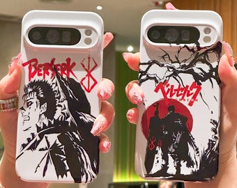 Cute Art Anime Phone Case for iPhone 17 16 15 14 13 12 11 Pro Max Samsung S24 S23 FE S21 S22 Plus S25 Ultra A36 Google Pixel 7 8 9 10 Cases