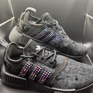 adidas gazelle silver green womens Galaxy Art – Freaky Shoes®