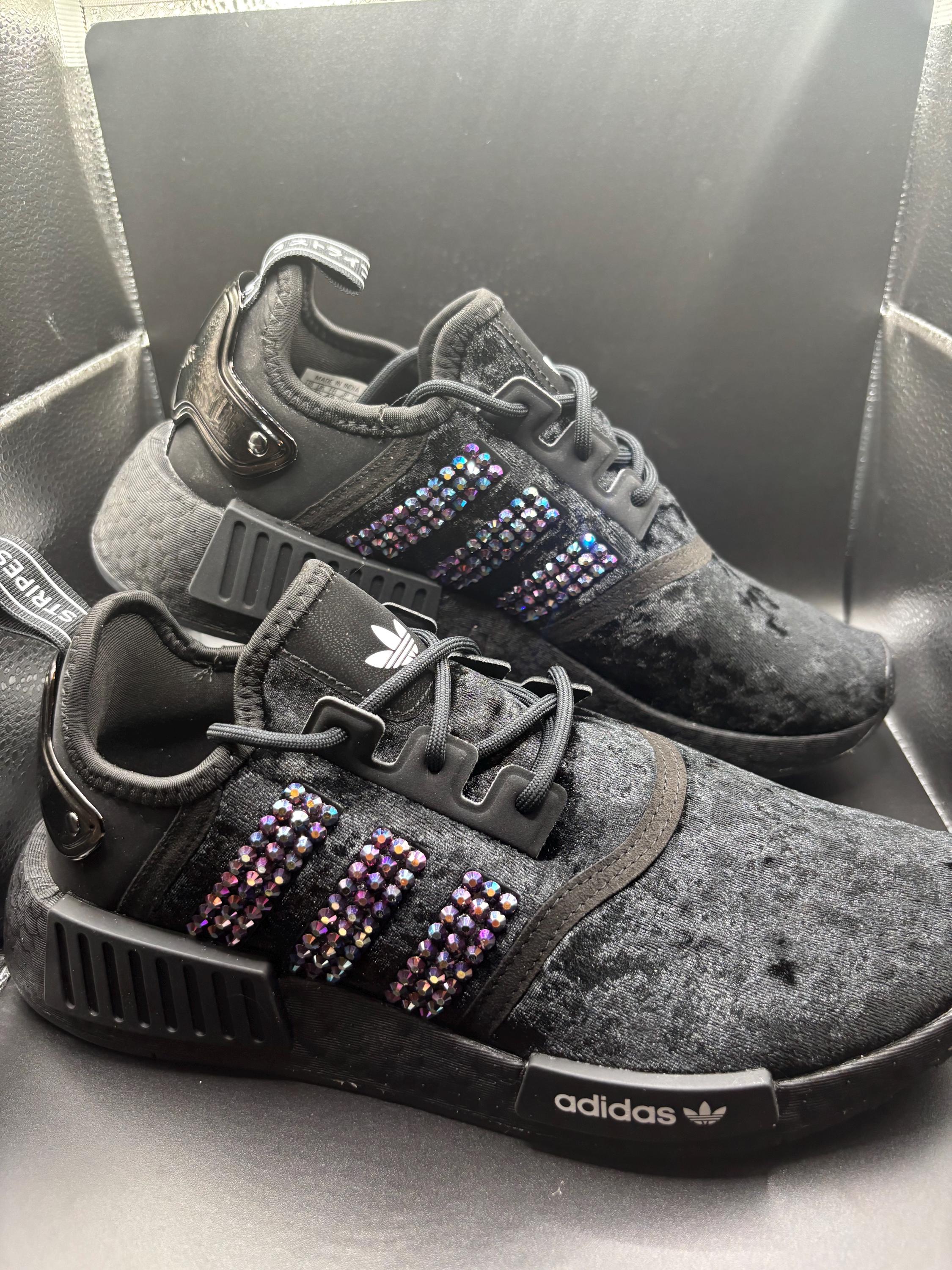 adidas gazelle silver green womens Shop White Mens adidas NMD R1 Lace Up Sneakers – Shoebacca main image 0