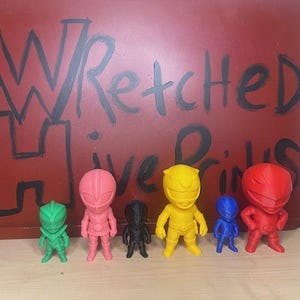Mighty Morphin Power Ranger Figures