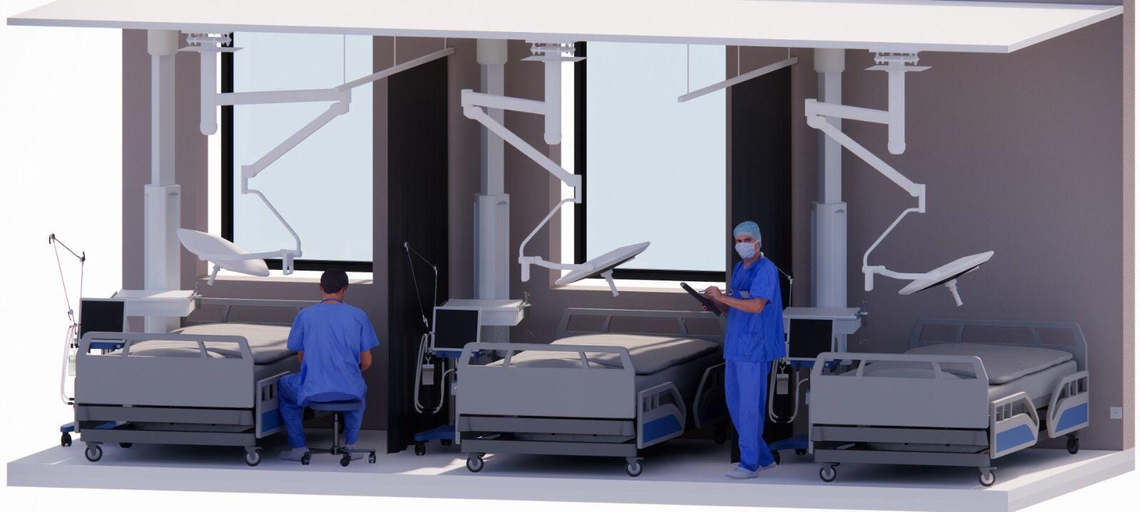 International Hospital Revit Family Library | Medical Equipment + MEP ...