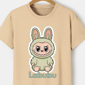 Labubu Sticker | Cute Labubu Art | Kawaii Bunny Monster Sticker | Cartoon Character Decal | inspired by labubu doll