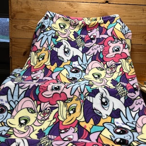 マイリトルポニー　ひざかけ　2003年　ヴィンテージ Vintage My Little Pony Blanket - Etsy