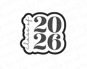 Class Of 2026 Cookie Cutter - Graduation