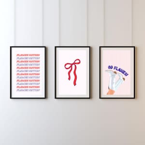 Liberty University Dorm Decor Prints (Set of Three Digital Download)