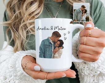 Personalized Photo Coffee Mug, Custom Keepsake Gift