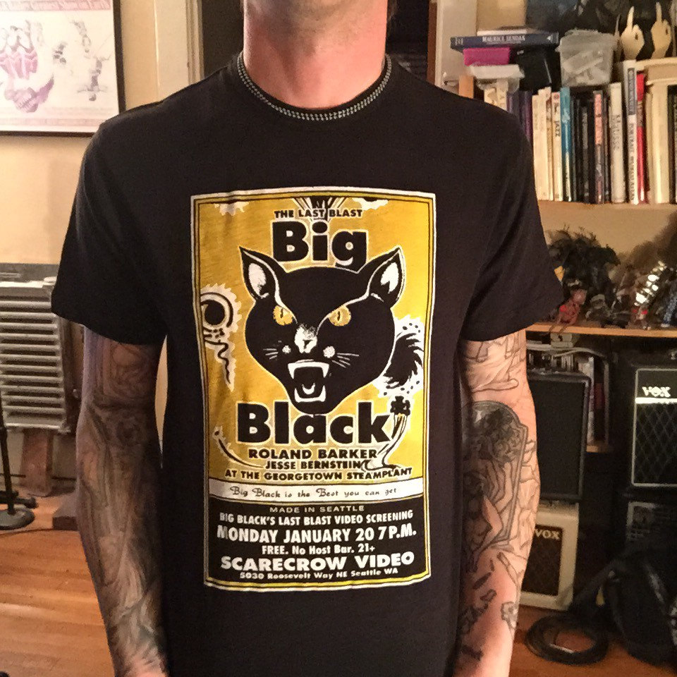 Big black top t shirt