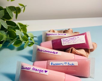 Organic Lip Butter, gloss, balm, already made, gift for her
