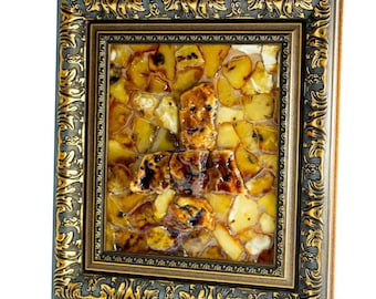 Amber Wall Art Dedal - Handmade by KIZIMA USA