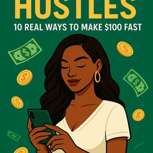 Digital Hustle Guide: Make Money from Your Phone, Passive Income, Make Money Fast, Easy Cash Flow, Beginner friendly, Hustle Tips & guidance