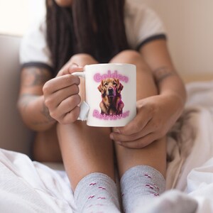 Golden Retriever Mug, Dog Lover Coffee Cup, Pet Owner Gift, Animal Themed Tea Mug, Cute Puppy Kitchen Decor, Dog Mom Present