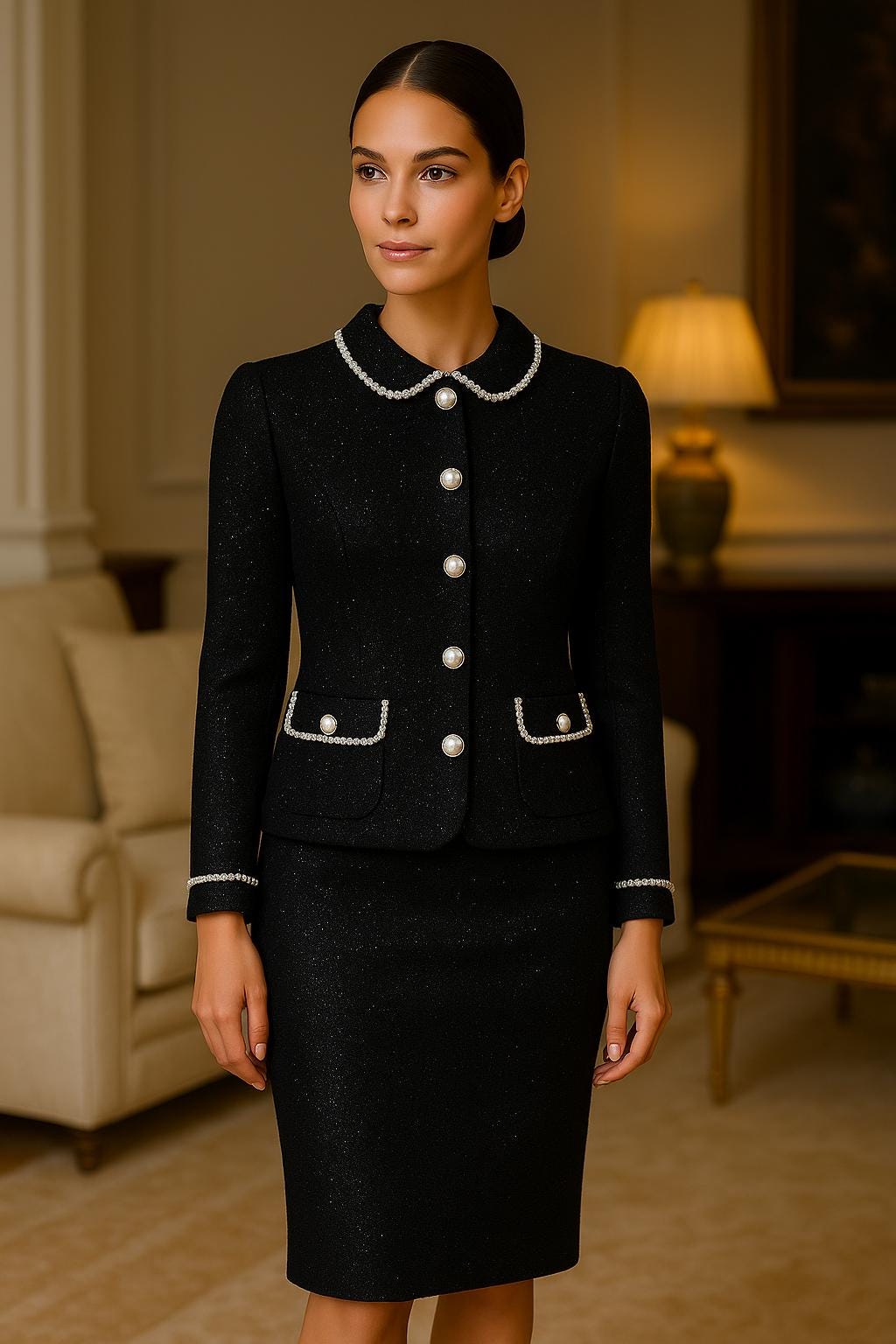 CHANEL ツーピース　スーツ Chanel two piece - Etsy 日本