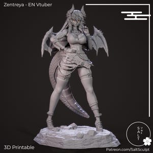 Zentreya Resin Printed Figure (not painted)