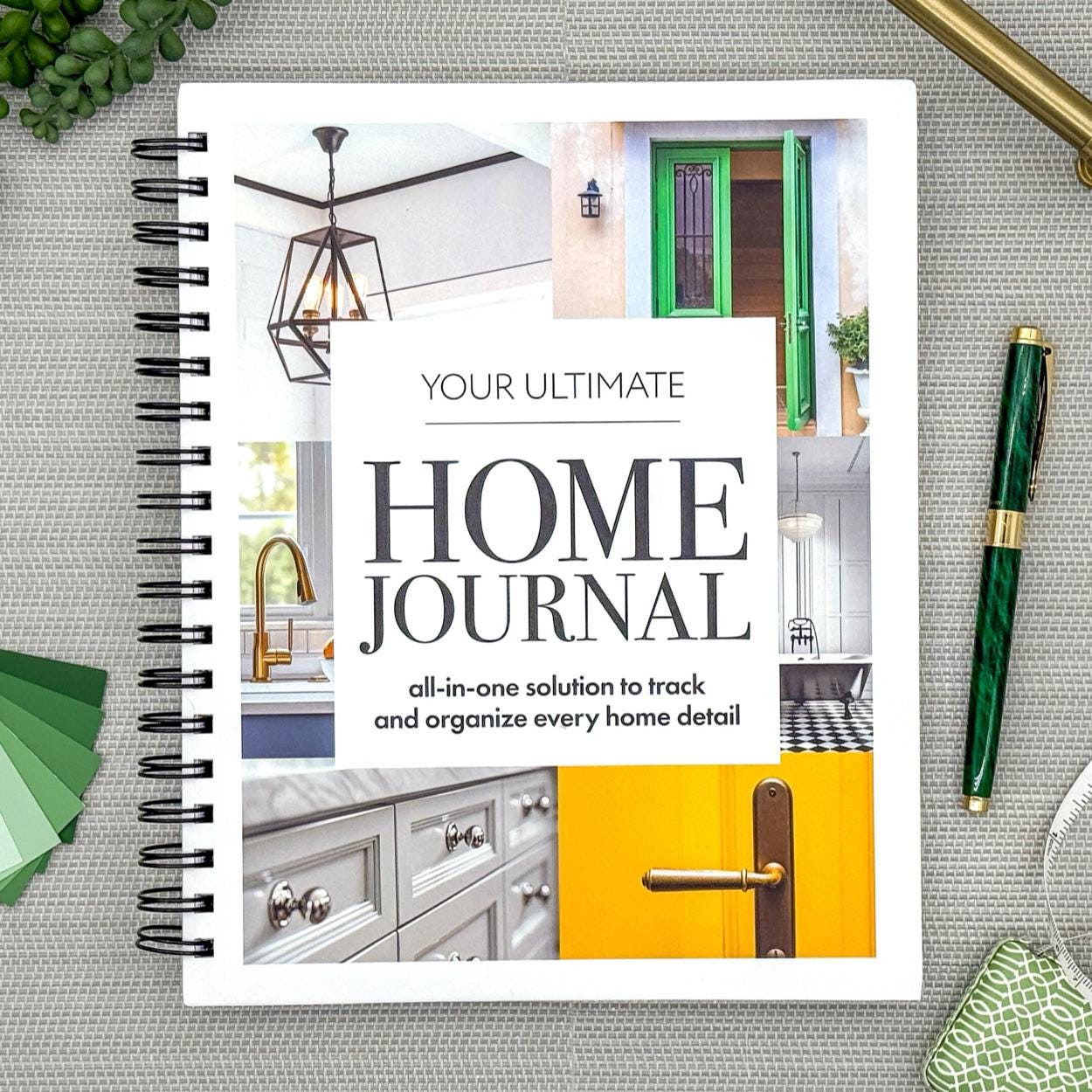 New Home Journal for Homeowners First Home Housewarming Gift Renovation Tracker and Home Organization Planner