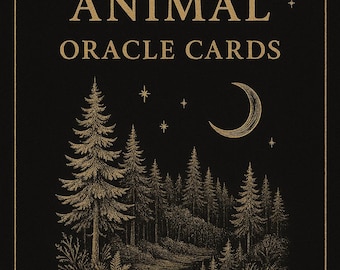 Spirit Animal Oracle Cards - Golden Edition