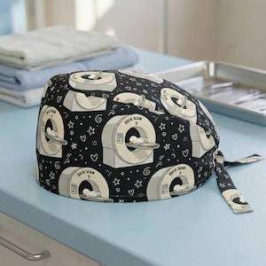 Duck Scan Scrub Cap: Funny Radiology, CT MRI Tech Print