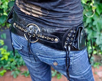 SALE Genuine Leather Utility Belt  -SOMA