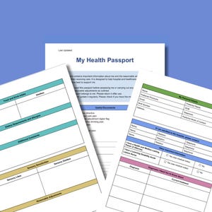 Health Passport For Autistic Adults