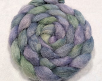 Wensleydale Top - 4 Ounces - Hand Dyed - Roving - Spinning and Felting Fiber