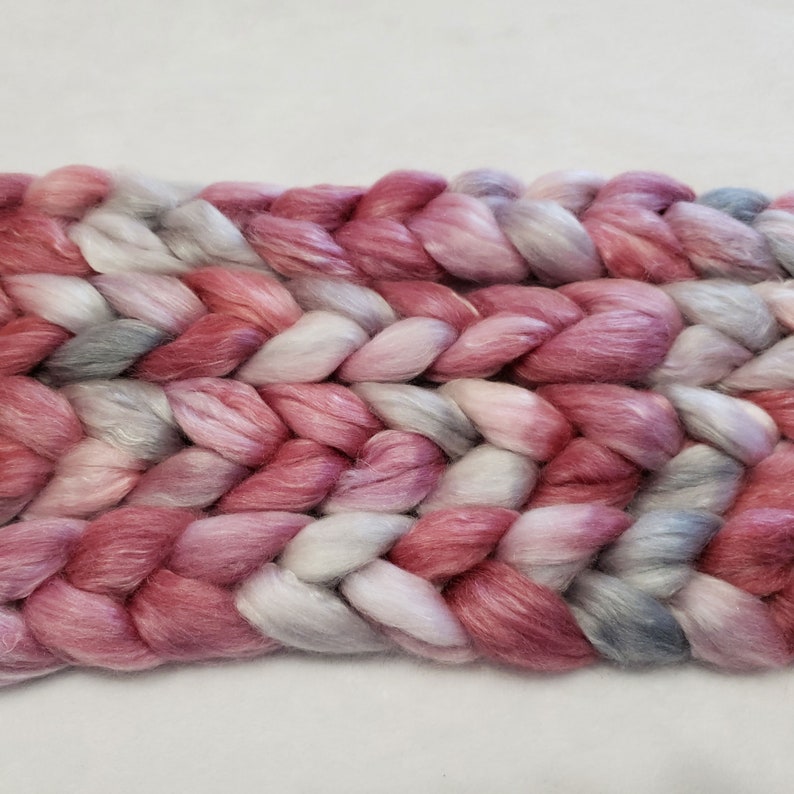 MerinoTencel Roving Top 5050-4 oz Spinning Fiber