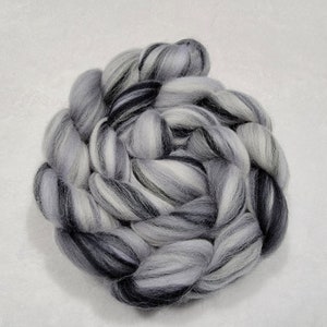Multi-Colored Merino Combed Top - 100 grams - Tempest - Wool Spinning Roving Fiber