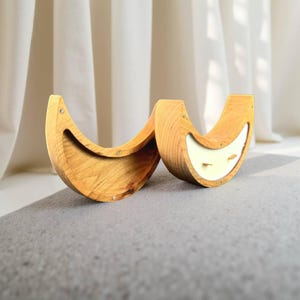Wooden Candle, Aroma Candle, Cozy Home Gift, Home Fragrance Decor, Gift for Her, Ash Wood, Handmade, Fastisi Wooden Aroma Candles, WL-10