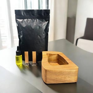 DIY Candle Making Kit Soy Wax | Handmade Candle Set | Gift for Her | Make Your Own Candle Kit| Fastisi Wood Aroma