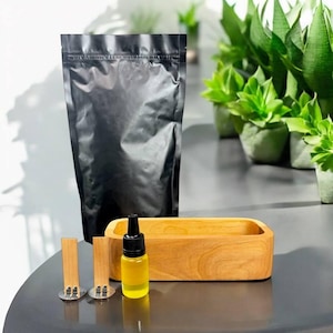DIY Candle Making Kit Soy Wax | Handmade Candle Set | Gift for Her | Make Your Own Candle Kit| Fastisi Wood Aroma