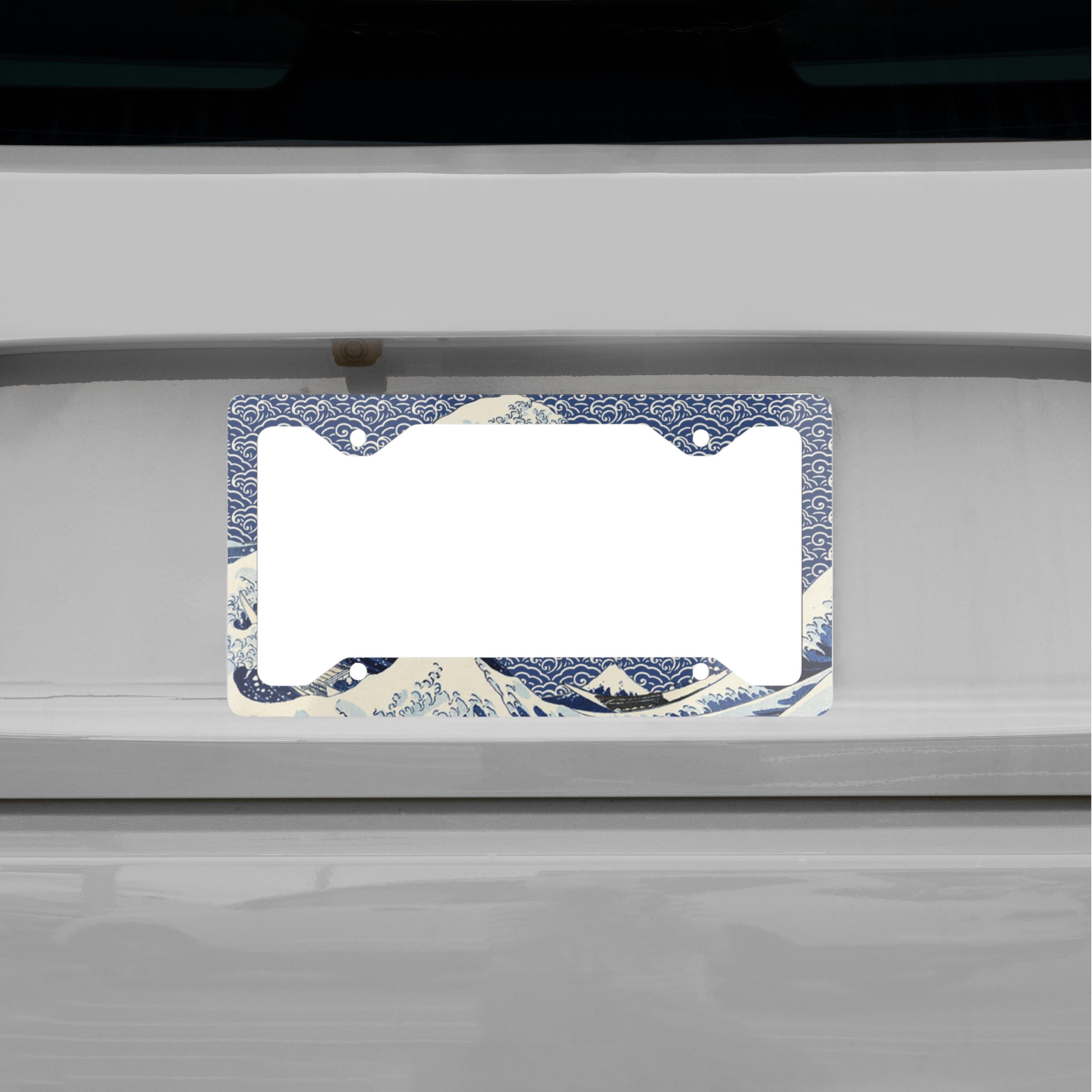 Targa Decorativa Da Parete In Metallo - Stile Asiatico Con Samurai - Quadro Retrò Senza Cornice - 2