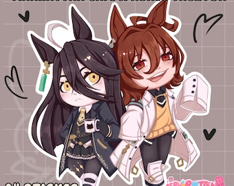 Agnes Tachyon x Manhattan Cafe Duo Sticker | Umamusume-sticker