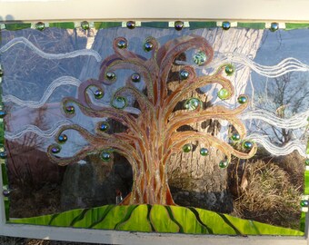 Tree window mosaic