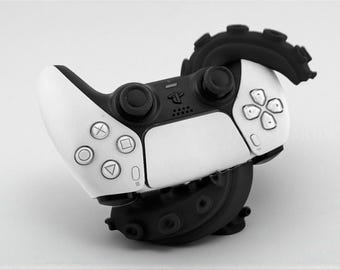 Kraken Clutch PS5 Controller Holder, Tentacle Gamepad Stand, Modern Gaming Decor, Gamer Joypad Display, Octopus, Squid, Desk Organizer, Gift