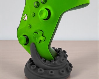 OctoNest Controller Stand, Tentacle Holder for Xbox One, Series X|S Wireless Game Controllers, Octopus Gaming Accessory, Gamer Gift